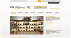 Desktop Screenshot of goldankauf-nuernberg.de